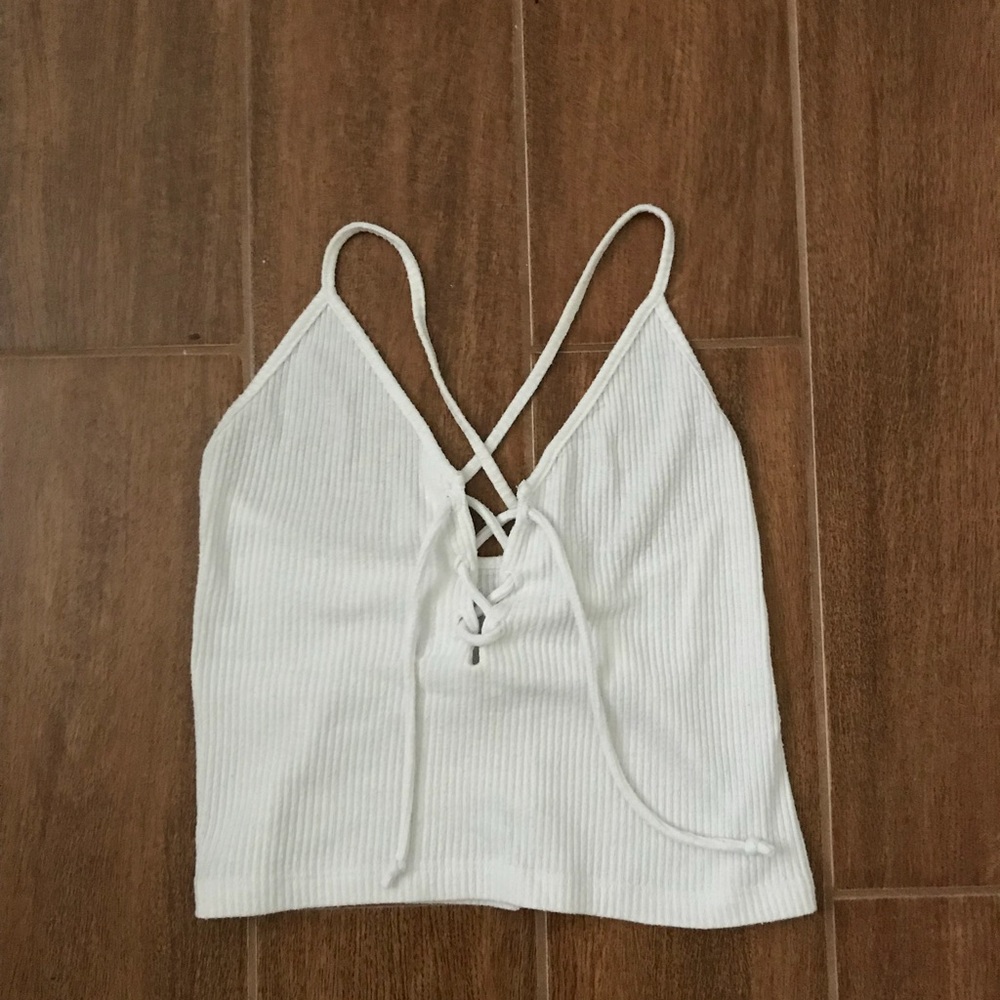 Brandy Melville Racerback tank/crop top